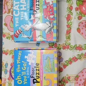 Dr Seuss Floor Puzzle Bundle